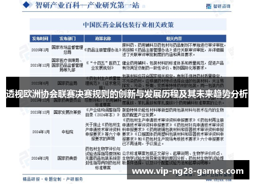 透视欧洲协会联赛决赛规则的创新与发展历程及其未来趋势分析 透视欧洲协会联赛决赛规则的创新与发展历程及其未来趋势分析
